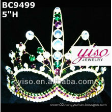 mask crown and tiara